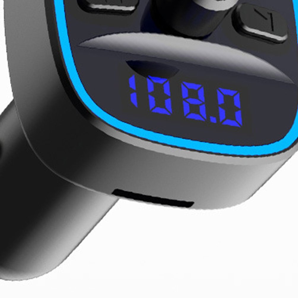 Car Mp3 Player Multifunctional Car Wireless Receiver Car Audio Usb Music U Disk Universal Car P Silver