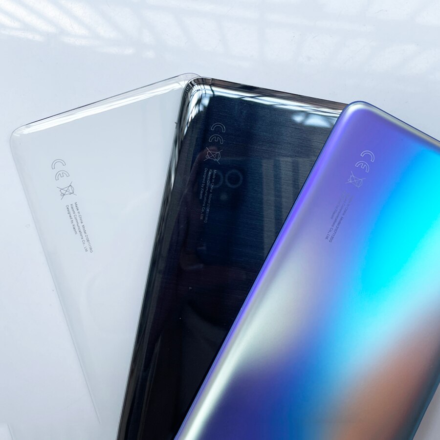 100% Original Glas Zurück Für Xiaomi 11T 5G / 11T Profi 5G Batterie Abdeckung Tür Zurück gehäbenutzen Hinten fallen Ersatz Teile + Kamera Objektiv