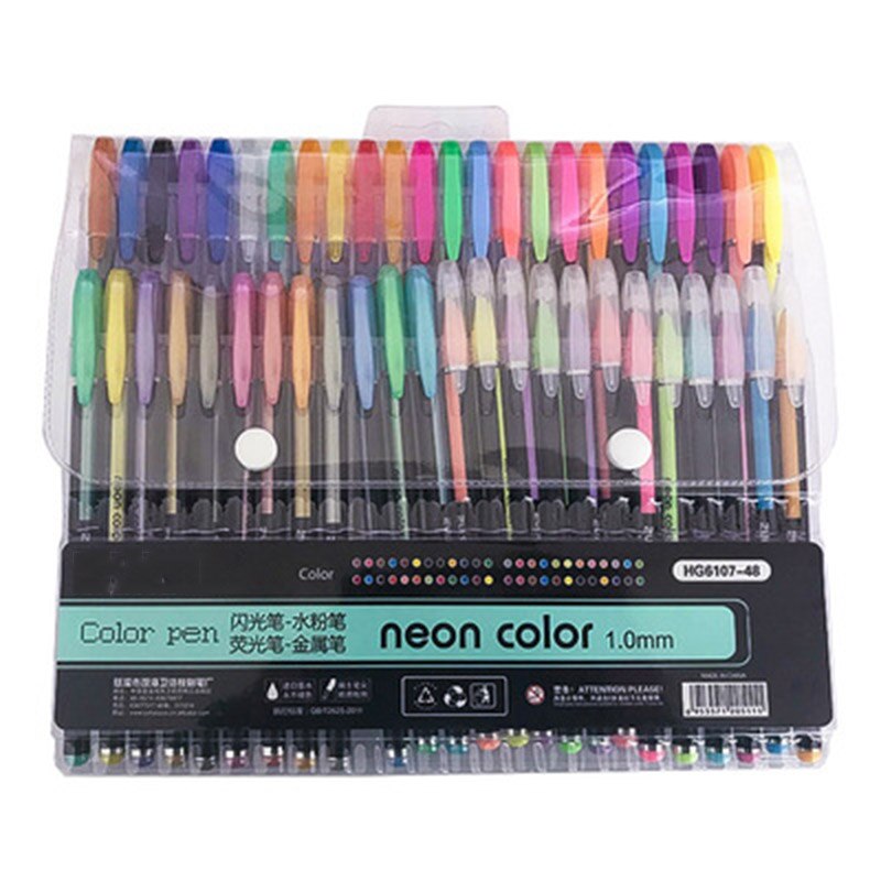 Multi-farbe einstellen-stift gouache Textmarker büro lernen zeichnung farbe kreide: 48 Farben
