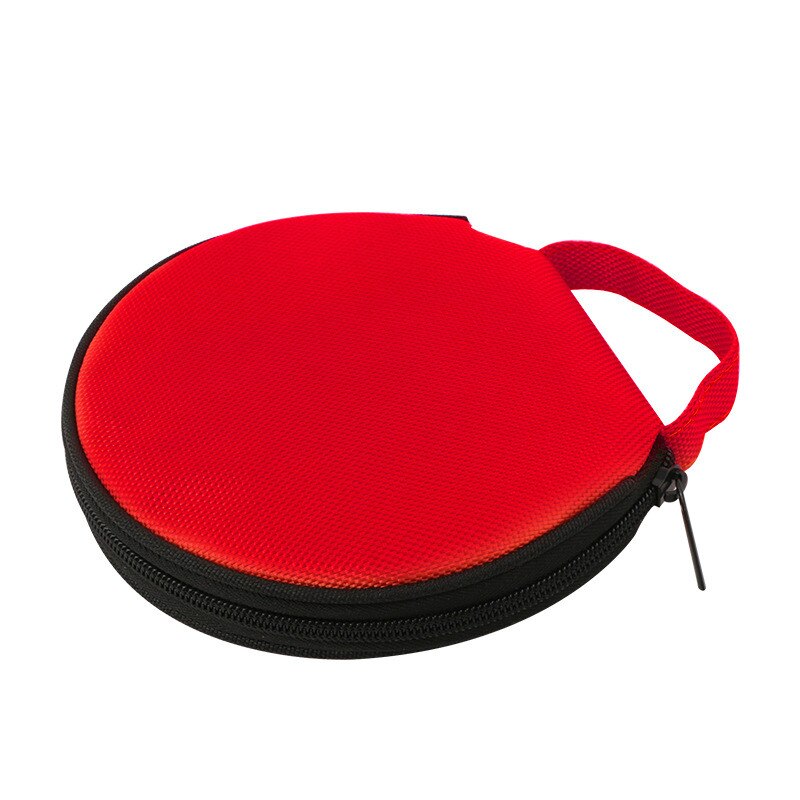 20- plater boks vanntett cd veske bærbar cd holder dvd veske arrangør lommebok koffert plast porta cd estuche organizador: Rød