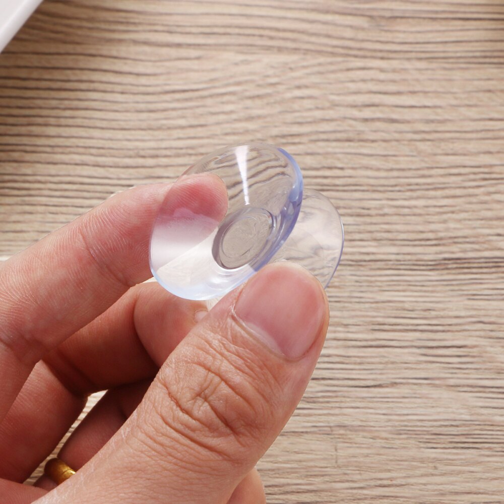 10pcs 30mm Double Sided Suction Cups Sucker Pads Multifunction Sink Storage Shelf Sucker Racks For Kitchen Supplies