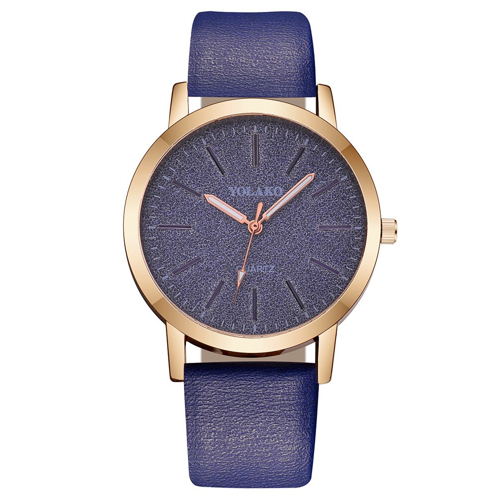 Luxe Vrouwen Horloge Lederen Band Sterrenhemel Horloge Quartz Analoog Polshorloge Vrouwen Mode Dames Klok Zegarek Damski: H