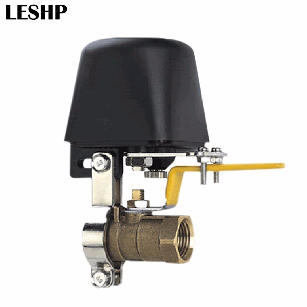 Automatic Manipulator Shut Off Valve For Alarm Shutoff Gas Water Pipeline Security Device For Kitchen & Bathroom DC8V-DC16V