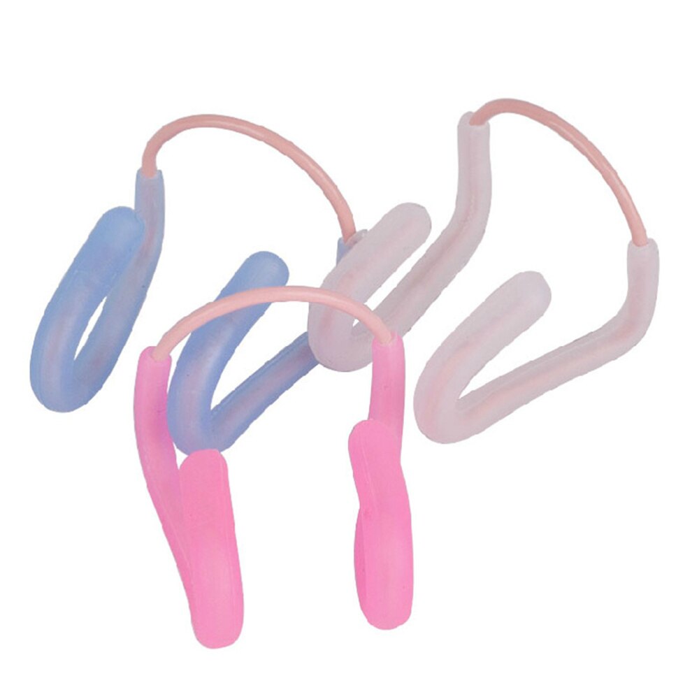 1PCS Swimming Nose Clip Anti-slip Wire and Silicone Anti-smashing Water Comfortable Swim Nose Clip for Summer Beach