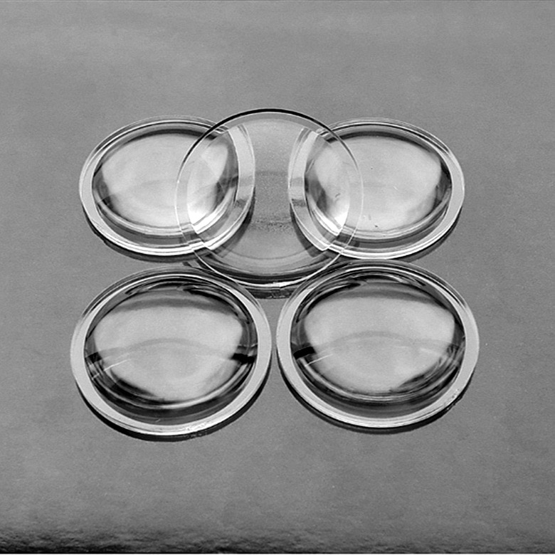 Glass Plano convex lens diameter 50MM *15MM optical LED lens