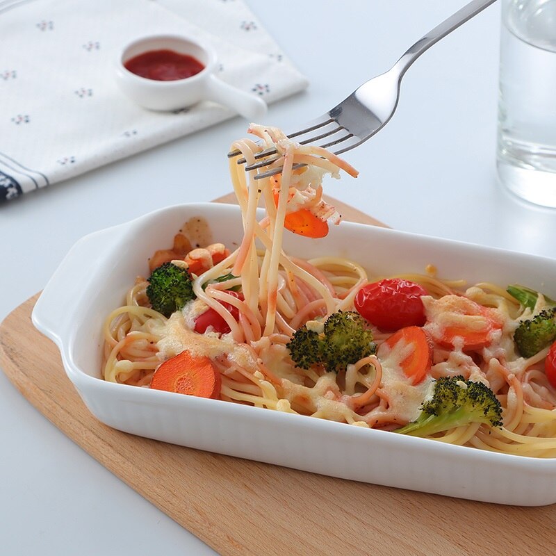 Guci Ceramic mold baking oven baked rice dish special cheese pizza pasta baking dish Western-style food household utensils