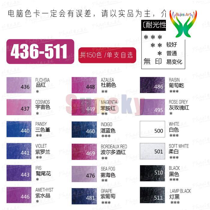 Japan HOLBEIN Artists&#39;colored pencil 436-511 Oily color single optional Supplementary Optional color Art supplies