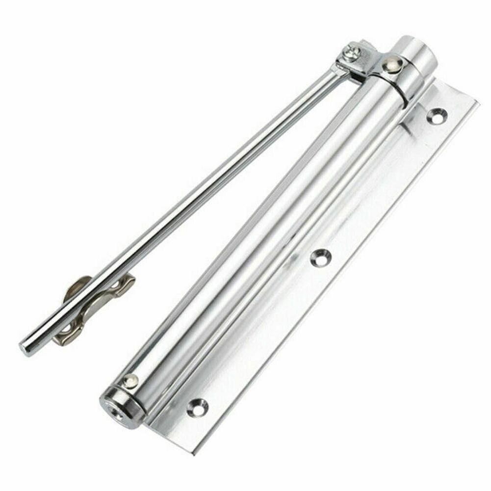 Adjustable Automatic Door Self-Closing Hinge Simple Buffer Household Page For Home Furniture Closer Rated Door Fire Rebound V8T2