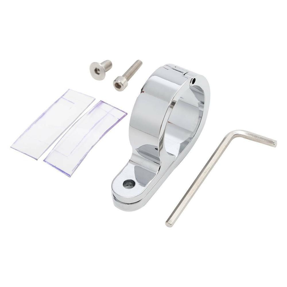 Universal Motorcycle Handle Bar Mounts Clamp Clock 32mm 1 1/4" 1.25" For Harley