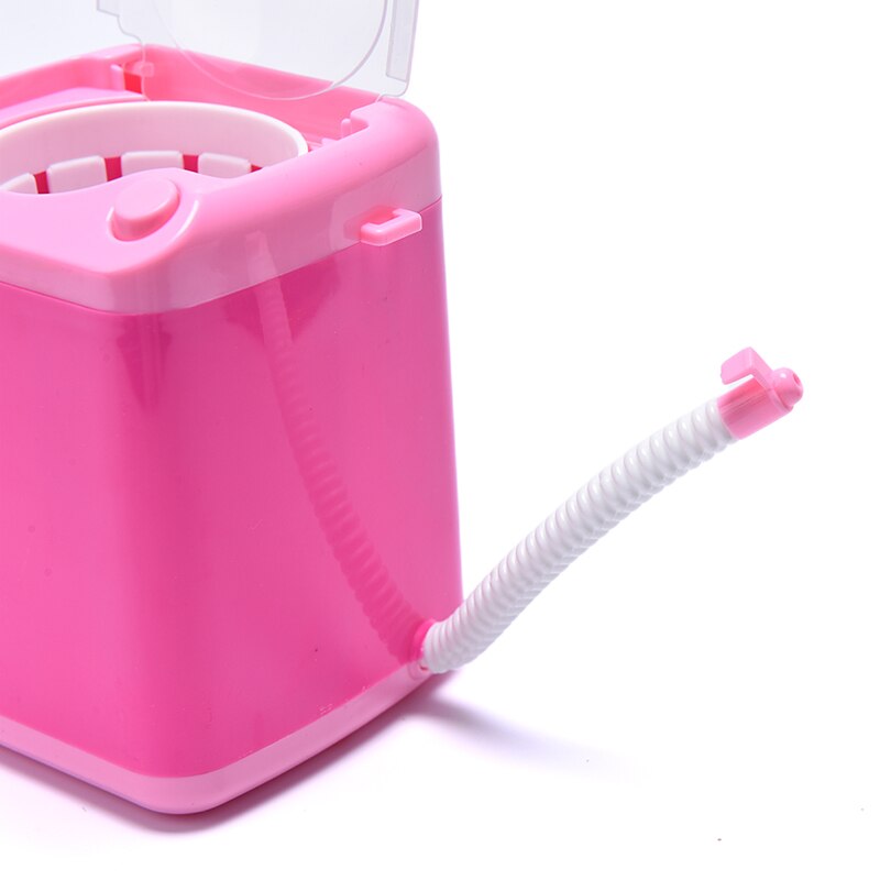 Mini Size Electric Washing Machine Toy Makeup Brushes Cleaning Dehydration Spin Dryer Have Washing And Drying Function