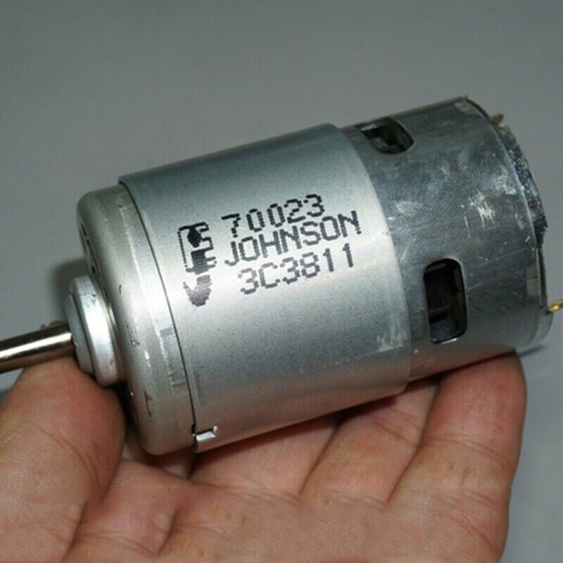 Moteur DC 12V 5000 Tr/min Double Arbre KC395-2278 - Moteur à Balais Carbone, Grand Couple, Pour Appareils électroménagers, Bricolage - 10