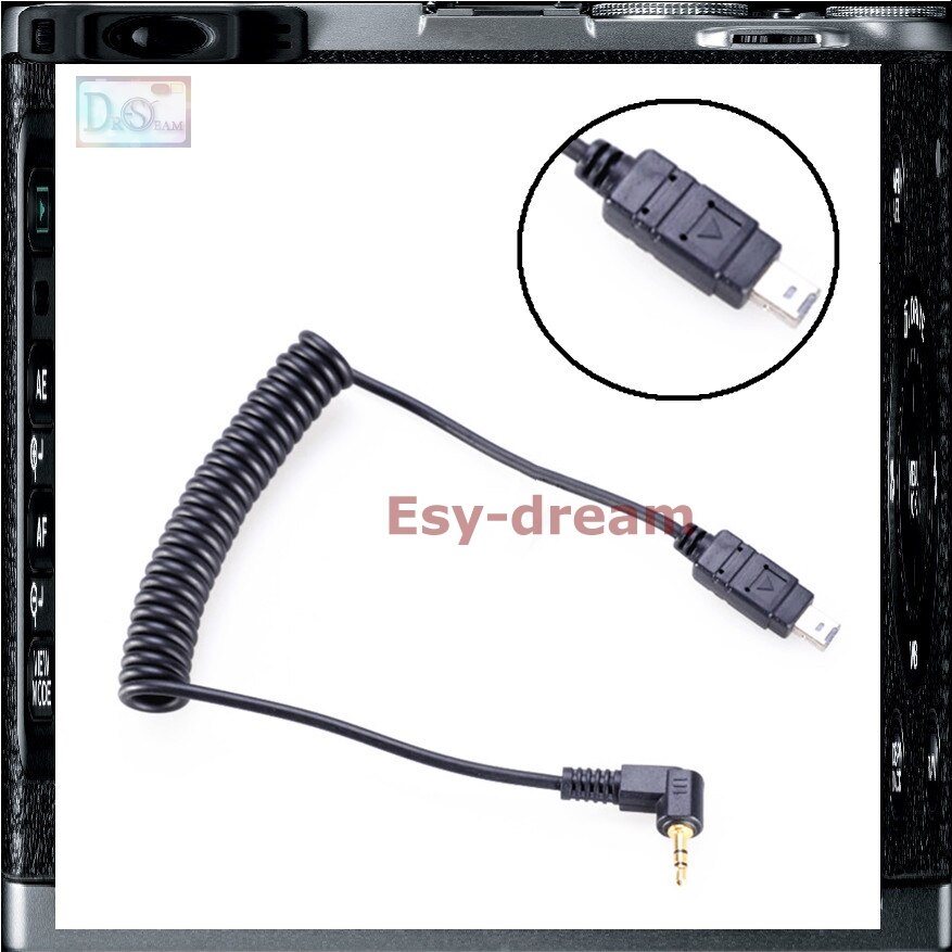 2.5mm afstandsbediening ontspanknop kabel aansluiten voor nikon df d750 d7100 d5500 D5300 D3200 D3300 D600 D610 D90 Als 3N N3 DC2 Kabel M