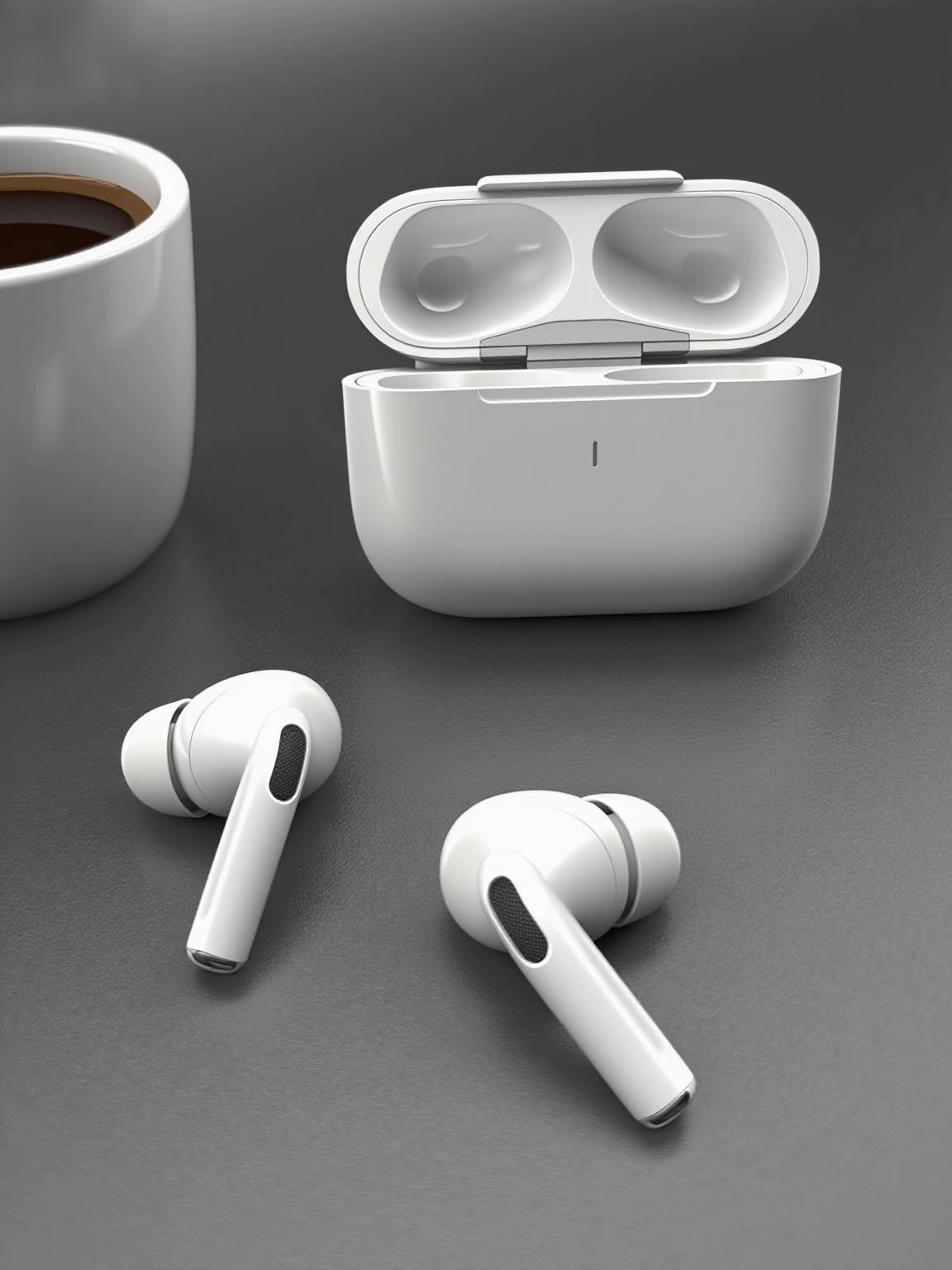 Wireless bluetooth earphones,in-ear hi-fi stereo sound,touch control,noise cancelling effect,low latency,long battery playtime