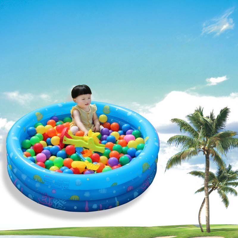 Amusing Cartoon Draagbare Zwembad Bad Circulaire Opblaasbare Opvouwbare Veiligheid Zwembad Kussen Outdoor Baden Zwembad Voor Kinderen Baby