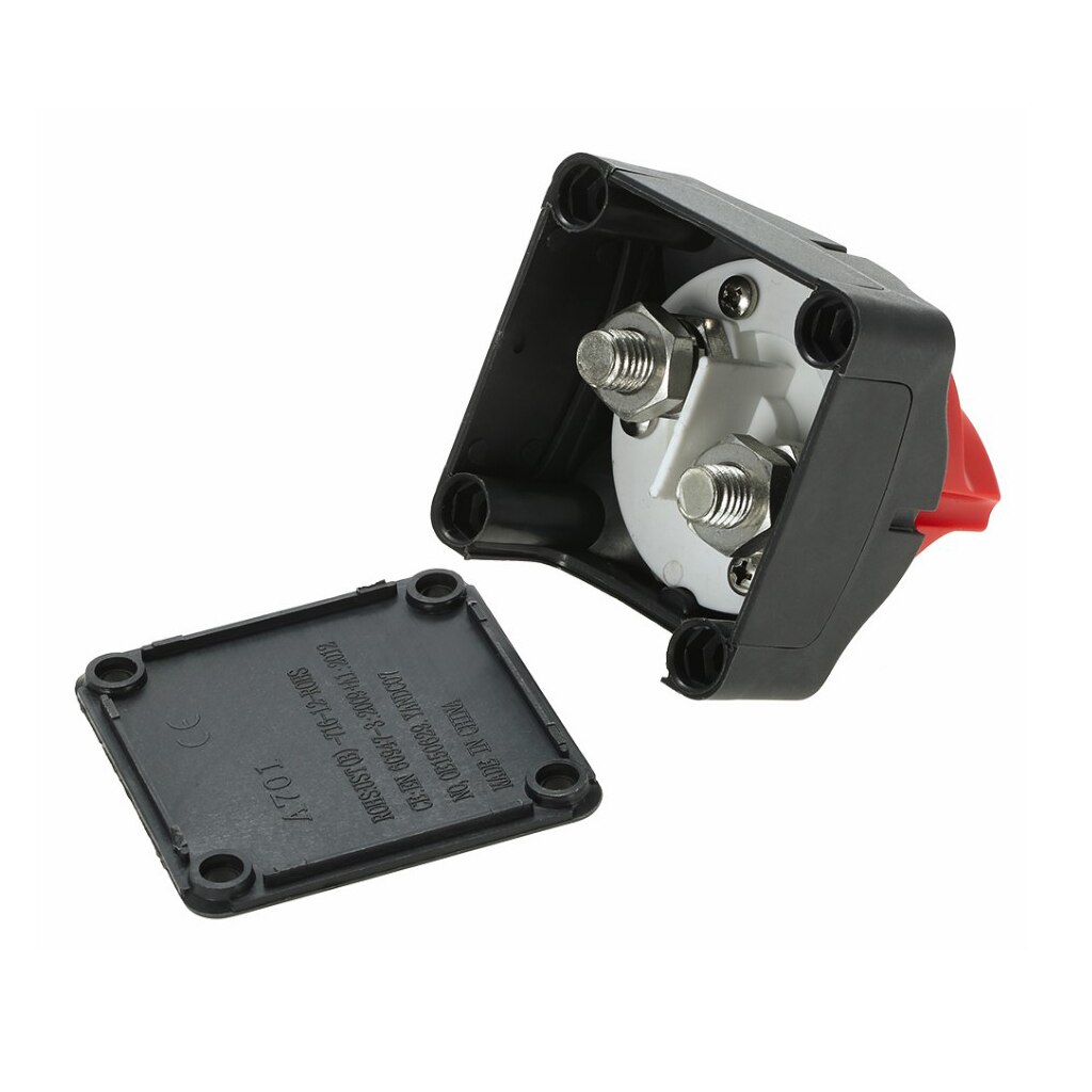 Mini Battery Master Switch For Marine, Auto, RV 12, 24v Boat Rotary Switch