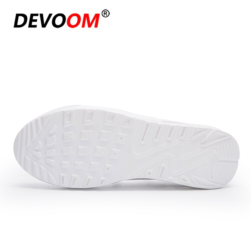 Kvinder sort hvid slankende åndbar platform swing wedge sko sundheds massage sko feminino zapatillas deportivas mujer