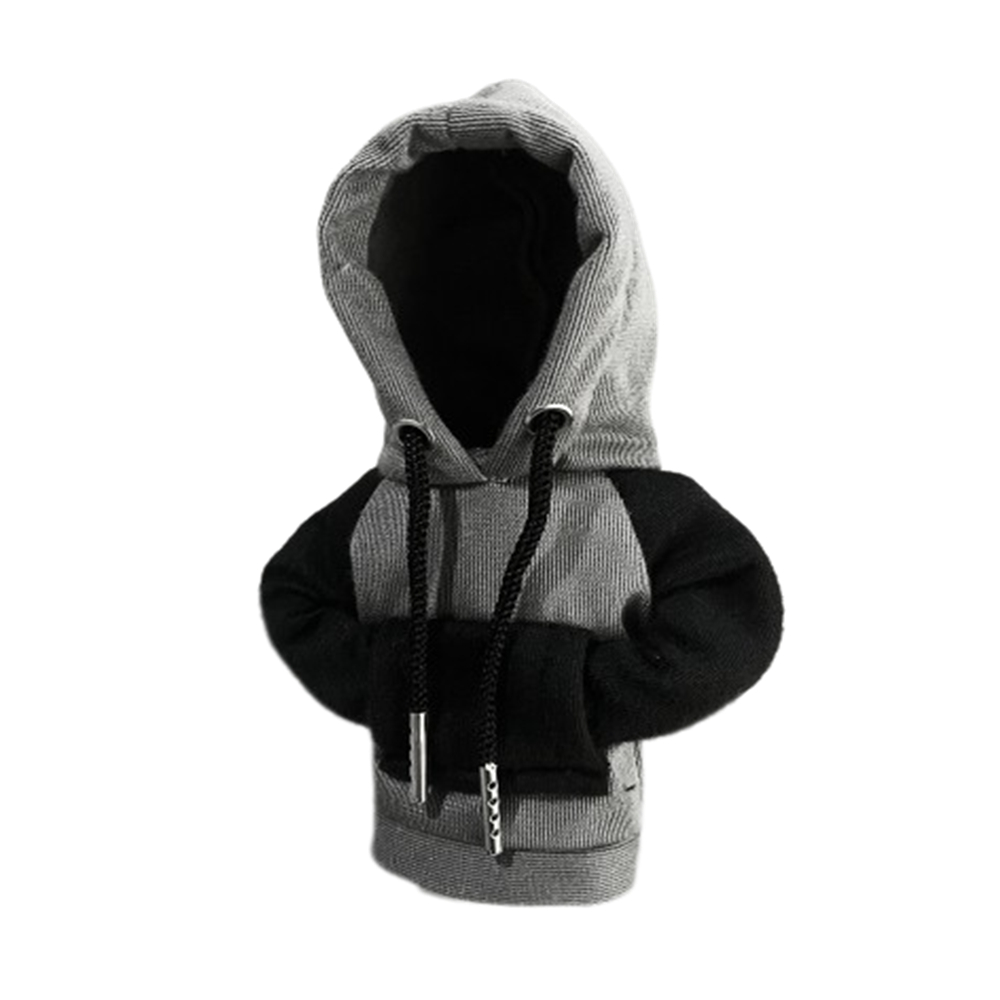 Gearbox Handle Hoodie Night Sweatshirts Handbrake Cover Universal Car Gear Lever Knob Cover Gearshift Hoodie For Gearbox: Red