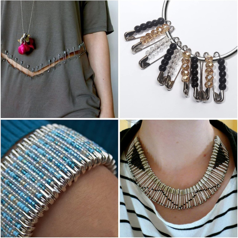 10-100p 22/28/38/45/54mm Zilver Gouden Veiligheidsspelden DIY Naaigereedschap Accessoire Ijzeren Naalden Veiligheidsspeld Broche Kledingaccessoires