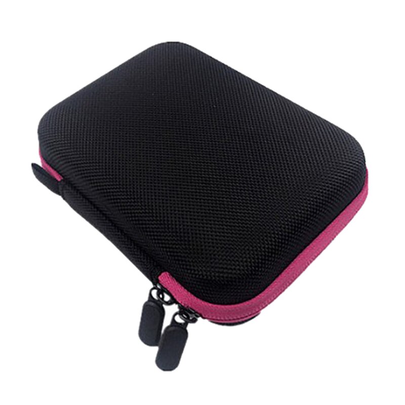 Travel 63 Bottle Essential Oil Carry Case 1-3Ml Holder Storage Aromatherapy Hand Bag: Red