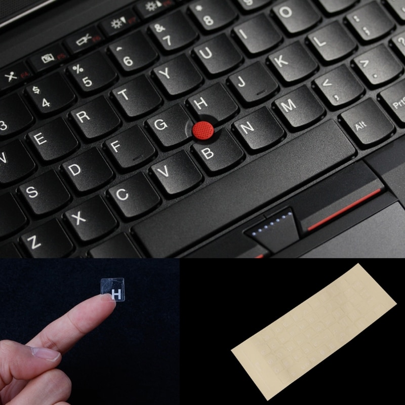 Russische Letters Toetsenbord Stickers Voor 10 Tot 17 Inch Notebook Computer Desktop Toetsenbord Laptop