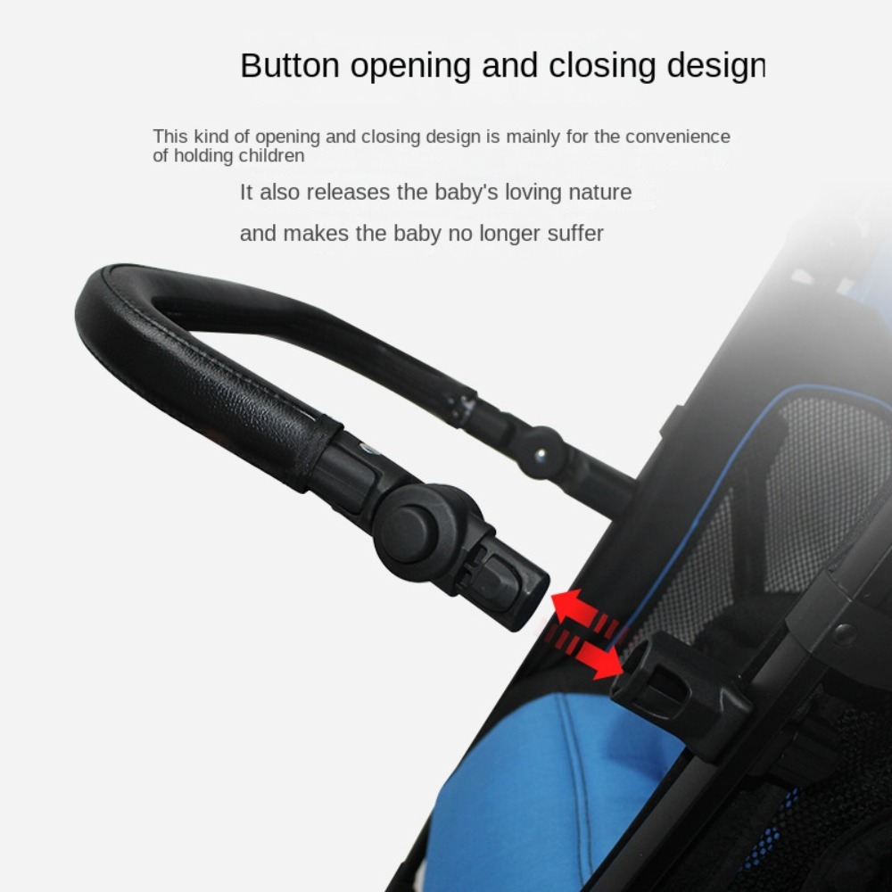 Multifunctionele herbruikbare U-vormige universele vangrail bumperstang kinderwagen armsteun stuur kinderwagen accessoire