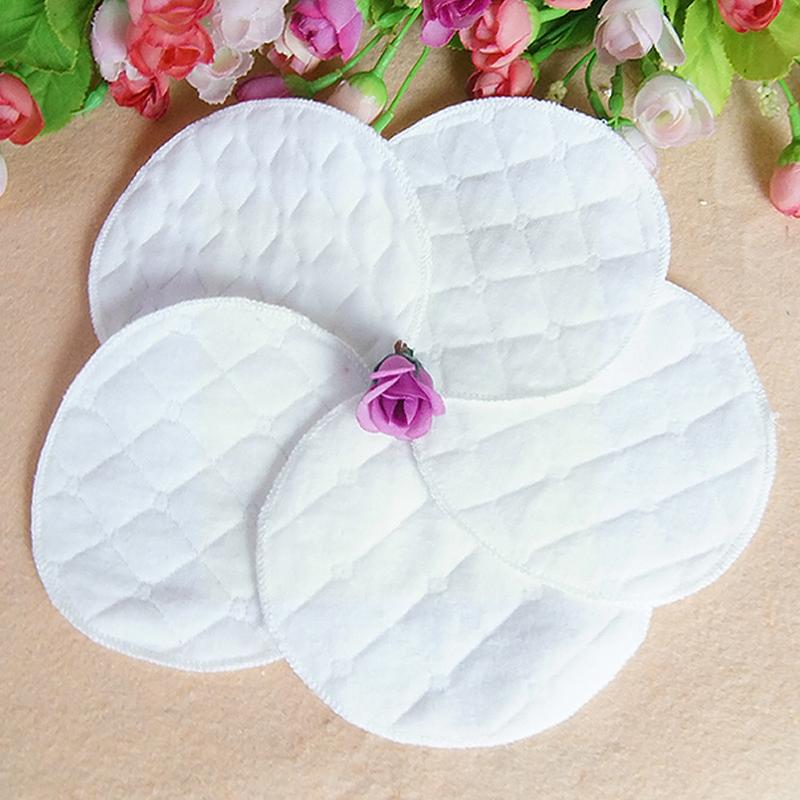 12pcs/set Anti-galactorrhea Pad White Nursing Pads Breastfeeding Bra Spill Pads Washable Anti-skid For Mommy Breast Reusabl A6z2