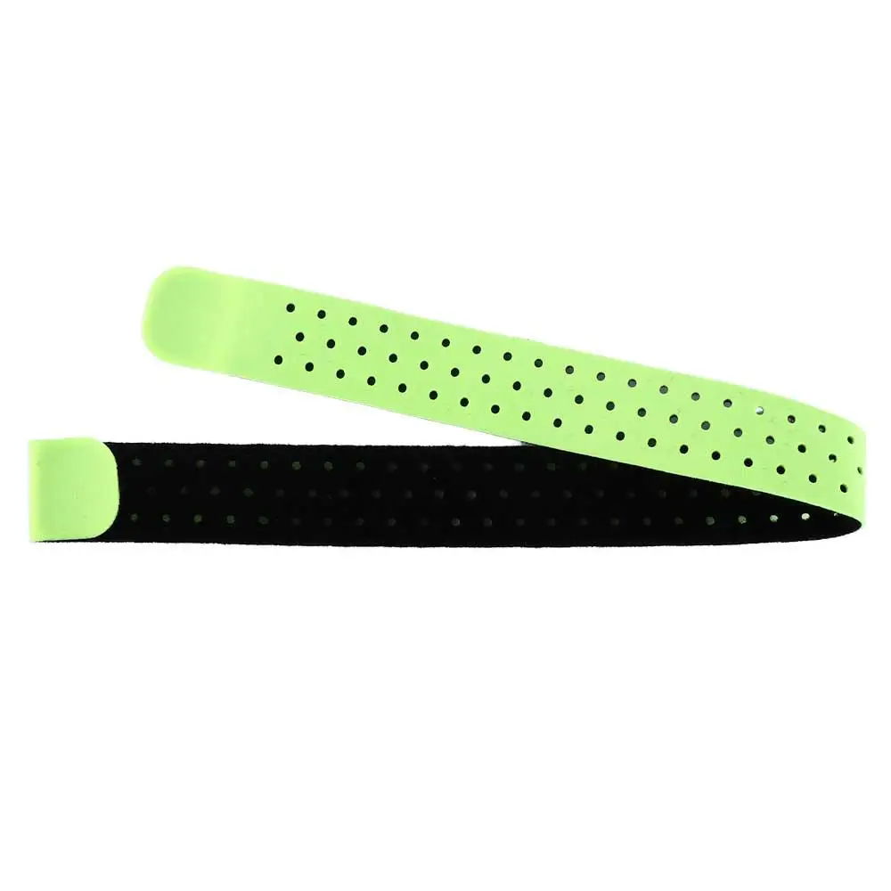 Brassard réglable pour moniteur de fréquence cardiaque, sangle souple, brassard de remplacement respirant, Compatible avec Scosche Garmin Wahoo TICKR XOSS: YELLOW
