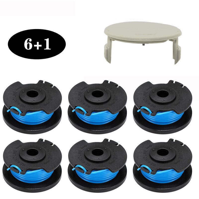 Replacement Grass Trimmer String Spool+Cover For Ryobi One + AC14RL3A Lawn Mower Cover Cap Spool Line Garden Spare Part