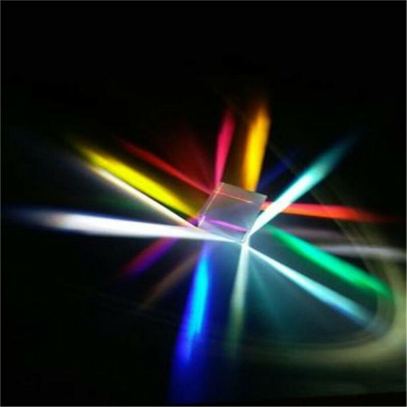 12.7mm dichroic terninger optisk prisma glasprisma dichroitischer glas würfel