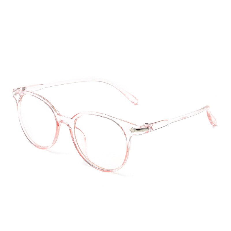 unisex Anti Blau Licht Brillen Computer Gläser retro Runde Brille Rahmen Herren Null Dioptrien literatur Gläser Schnelle