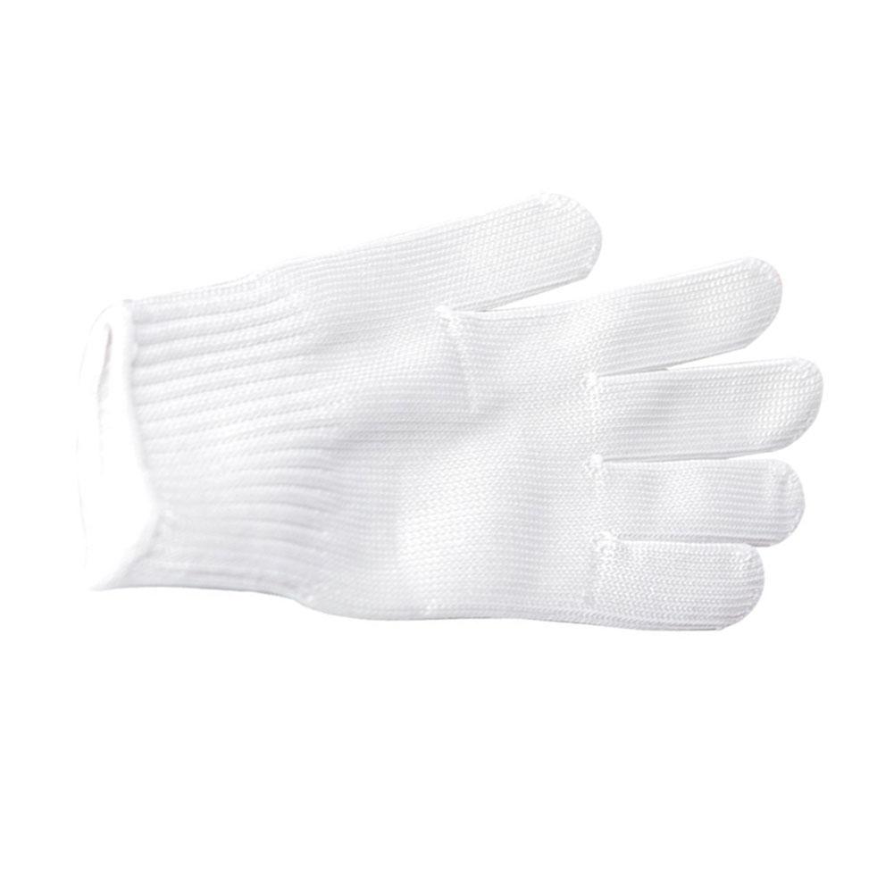 Guanti anti-morso per addestramento degli uccelli guanti in filo per movimentazione di piccoli animali guanti protettivi da masticare per pappagalli squiroli criceto riccio: bianca