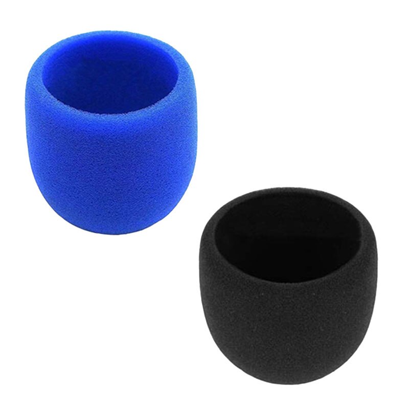 Shelkee-skummikrofon forrude til blå yeti, yeti pro kondensatormikrofoner - som popfilter til mikrofoner 2- pakke