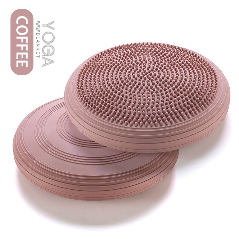 Yoga Gleichgewicht Kissen Luft Kissen Sport und Fitness Produkte Physikalische Massage Taille Twist Pad Fuß Massage Ball Knöchel Trainer: Blau