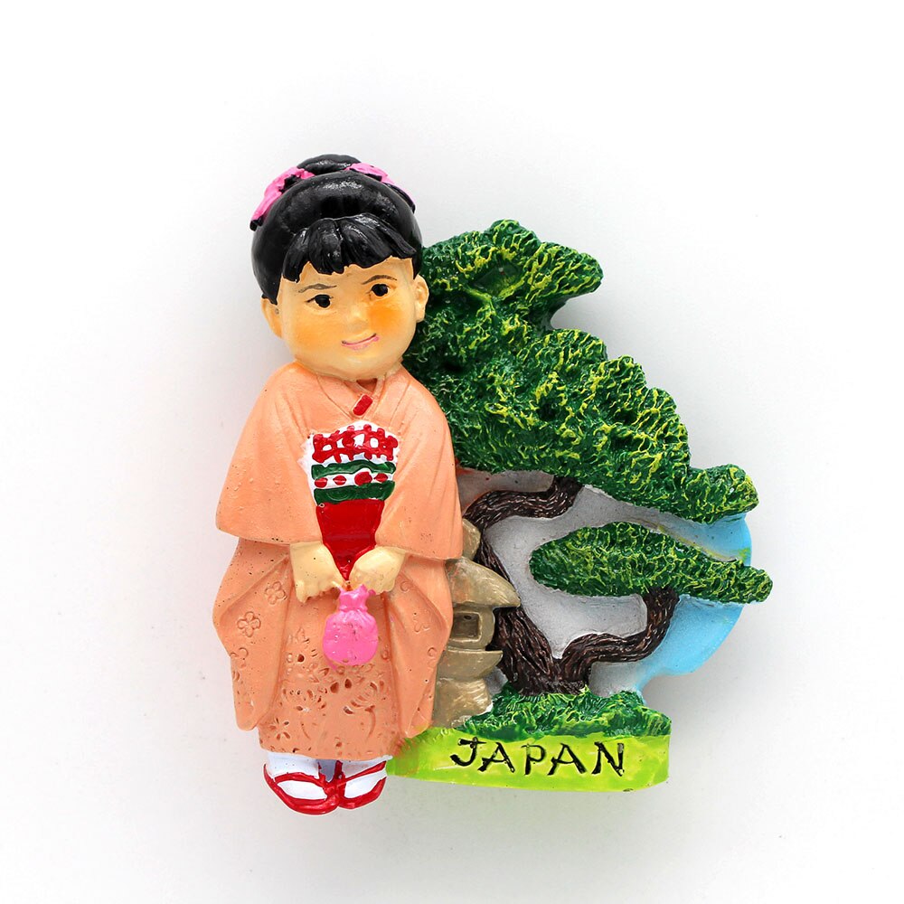 Magnetisk 3d køleskab klistermærke verdenstur køleskab magneter bhutan japan tyskland tyrkiet australien rejse souvenir samling