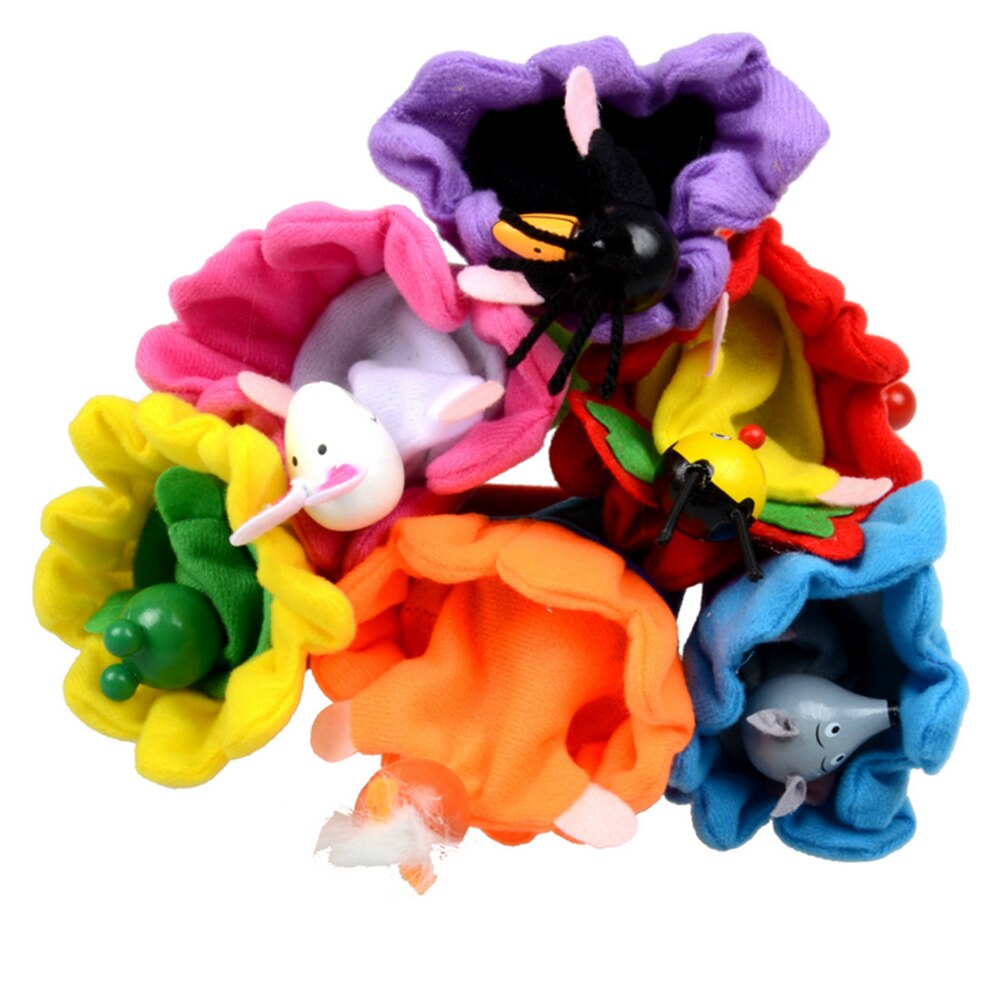6 Pcs Hide And Seek Animal Toy Doll Rod to Baby Ki... – Grandado