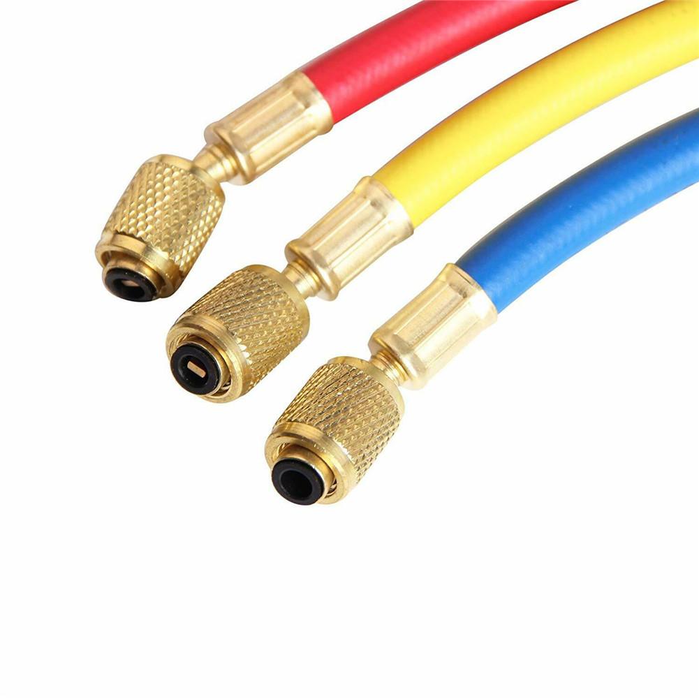 Auto verdeelstukmeterset, airco-diagnose verdeelstukmeterset, airconditioninggereedschap voor  r134a r12 r22 r502 koelmiddelen voor autohuis