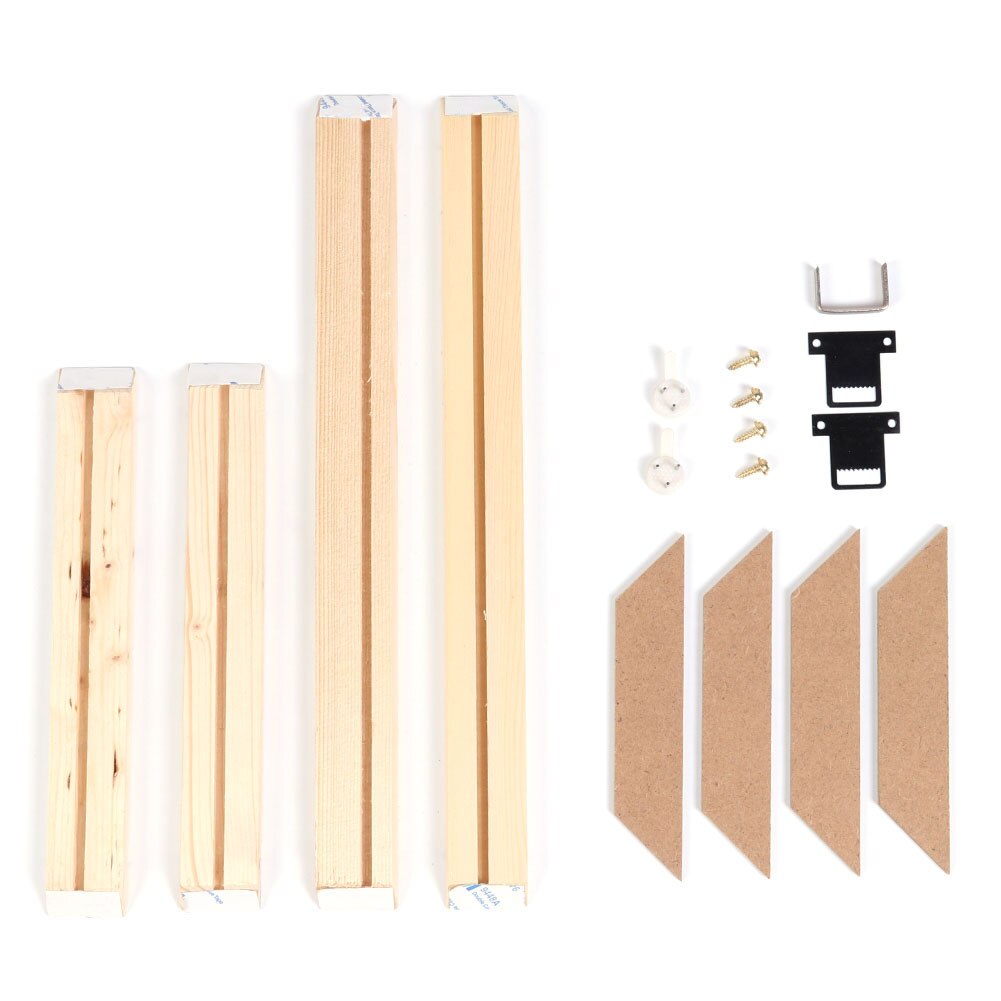 DIY Solid Wood Canvas Painting Inner Frame Kit Wooden Art Wall Photo Poster Frames Picture Accessories Home Decoration: 20x30cm