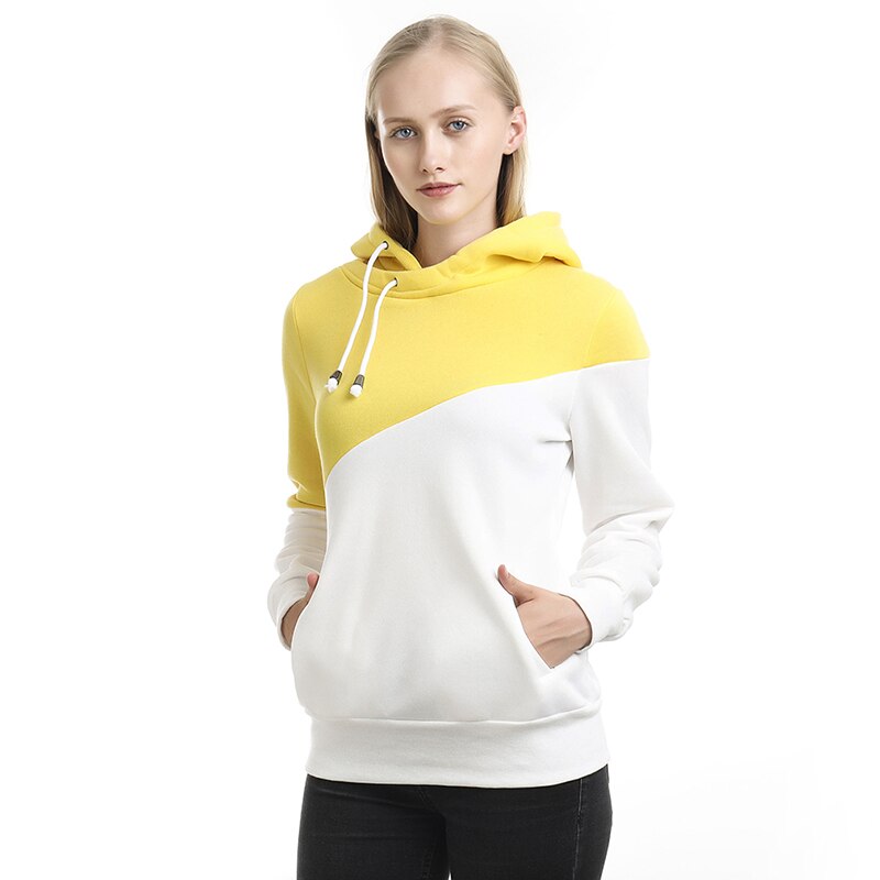 Frauen Vlies Hoodie Sweatshirts Winter Japanische Übergröße Damen zur Seite fahren Warme Tasche Mit Kapuze Jacke