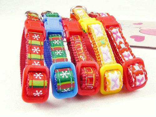 Dierbenodigdheden Nylon Puppy Konijn Mini Huisdier Chihuahua Yorkshire Hond Kraag Cat Bell Collar Verstelbare Outdoor Veilig Comfortabele 1 PC