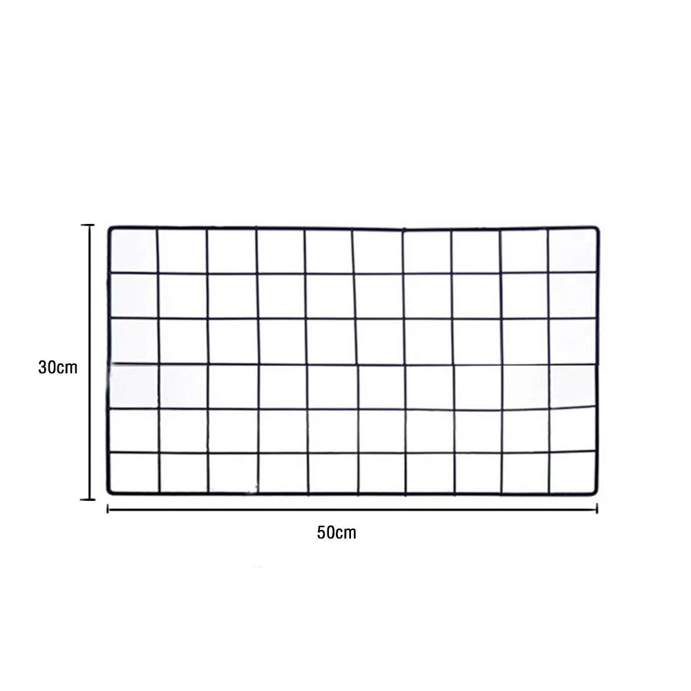 Zauberstab Dekoration Eisen Foto Netz Tafel Halfter Clip &Ampere; Holz Schlüssel Aufhänger Halfter Draht Bild Regal Foto Hause Wohnzimmer Dekor: 30x50cm