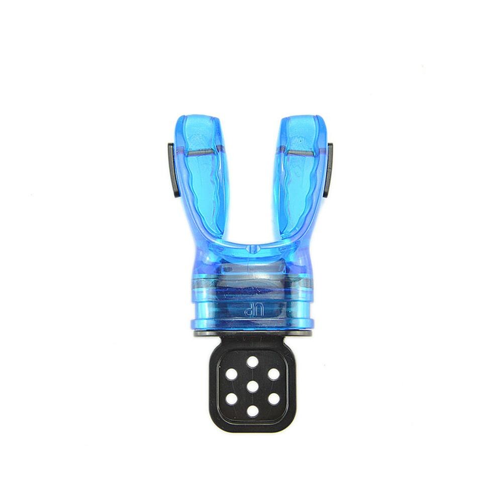 Embout thermoplastique fabriquable équipement de plongée en apnée régulateur de plongée sous-marine pour adulte régulateur plongée accessoires de surf: blue