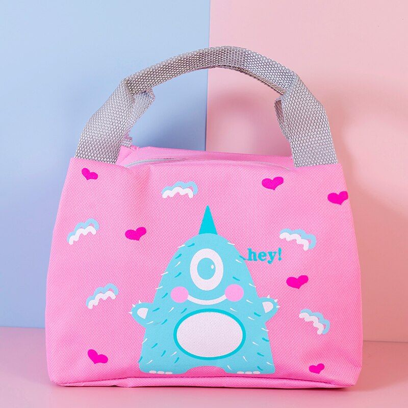 Unicorn Portatile Borsa Termica Pranzo Al Sacco Scatola di Pranzo Isolata Tote Bag di Raffreddamento Bento Sacchetto Del Pranzo Contenitore di Scuola Borse Contenitore di Cibo: J