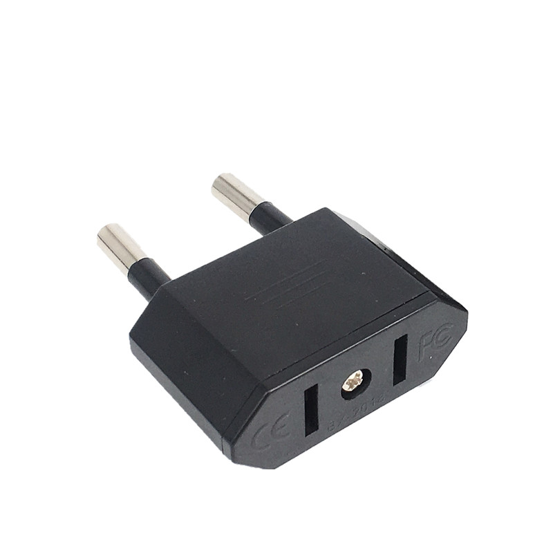 US Travel Adapter Euro To Mexico Canada US Electrical Socket Power Adapter EU To CA MX US Sockets AC Plug Converter Outlet: BROWN