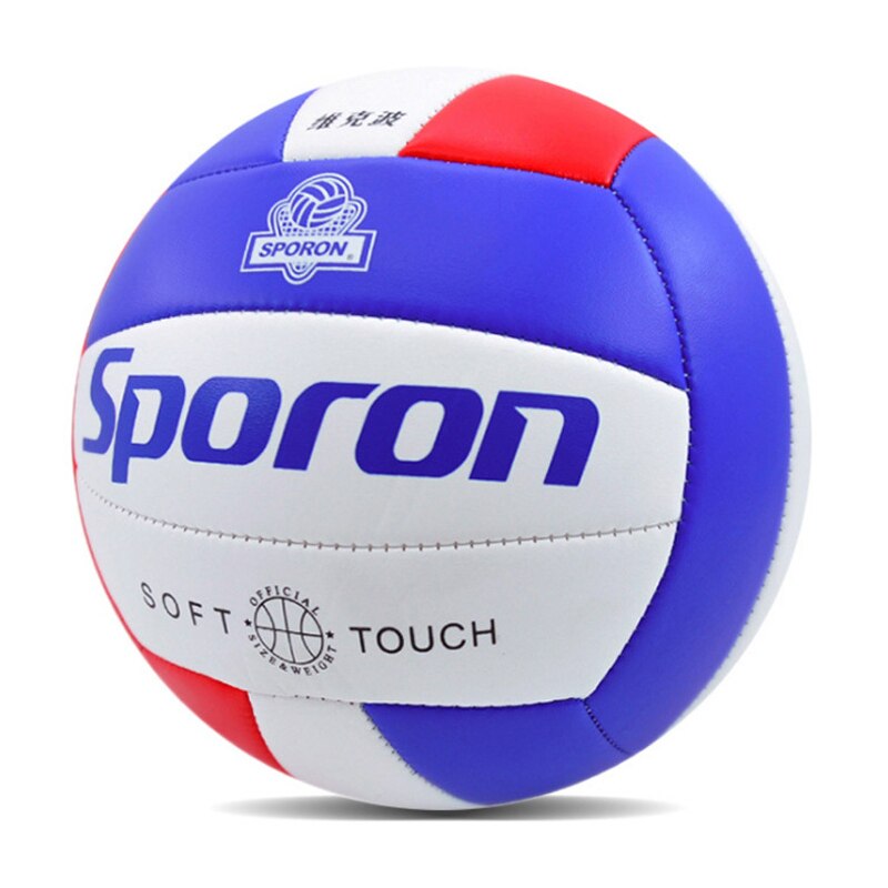 Size 5 Soft Touch Volleyball Indoor Beach Training Volleyball Balls: White