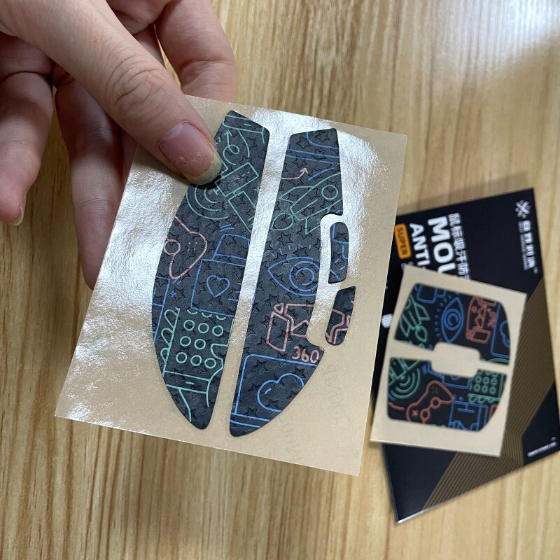 R9ja mouse skin anti-slip elastics refined side grips for logitech g pro x superlight