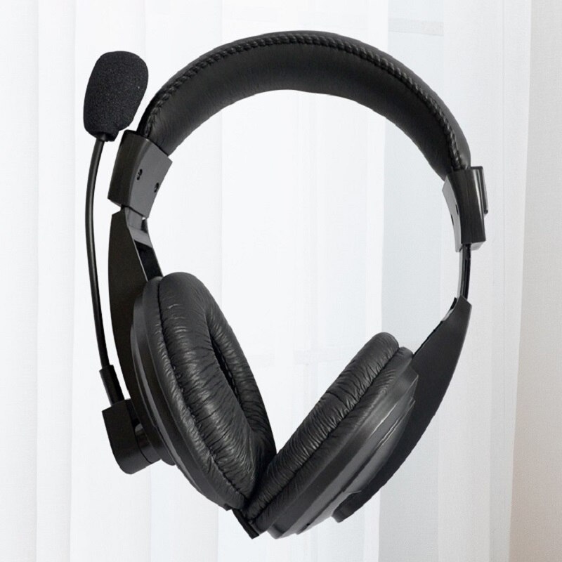 3.5mm Wired Gaming Headset MIC Headphones Bass Stereo For Laptop Computer PC Noise-canceling Microphone Technology Adjustable