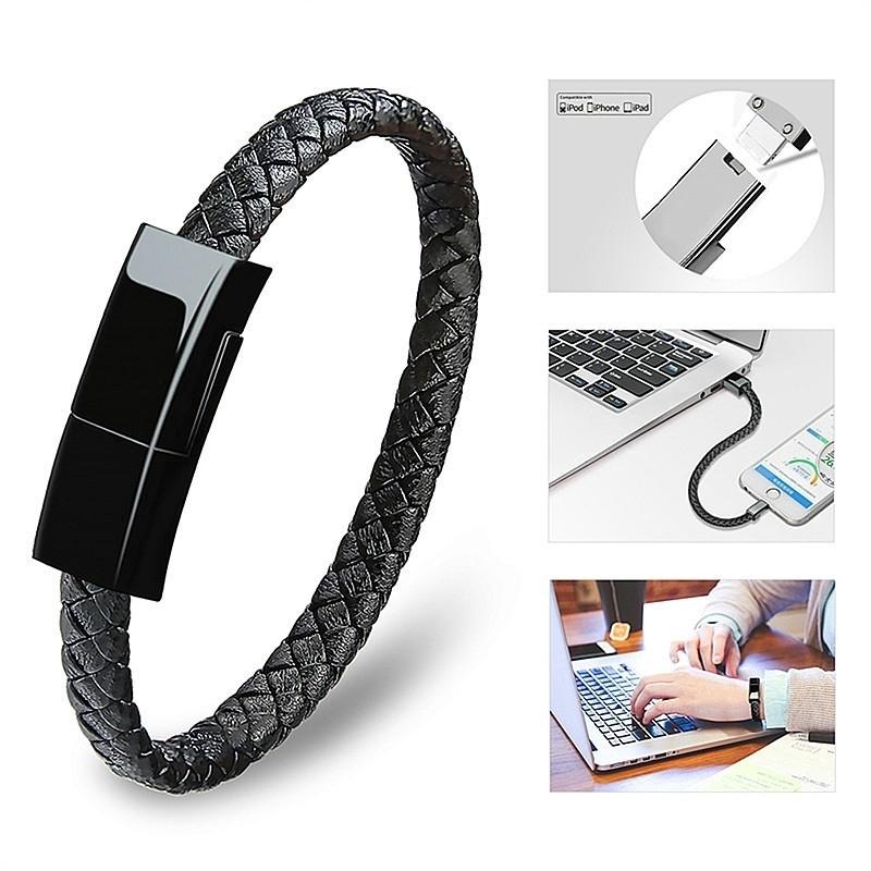 Câble micro USB type-c de 22cm pour recharge/Iphone/Android/ios