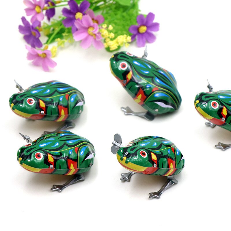 Spring Algam Jumping Frog Nostalgic 80 hou Toy Stall Toy Batch fa 1-5 Yuan the Department Store Strange
