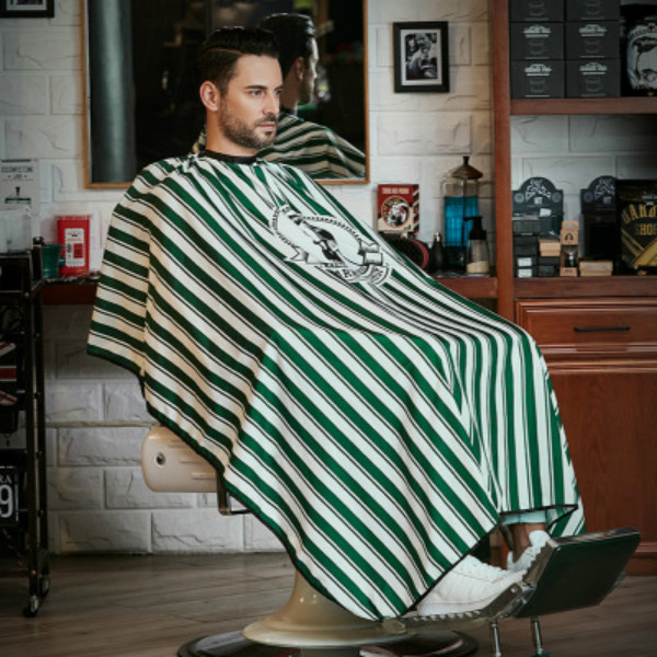 Tablier de coiffeur antistatique, Cape de coupe de cheveux, robe de coiffure, Cape de Salon de coiffure, tablier de coloration de cheveux