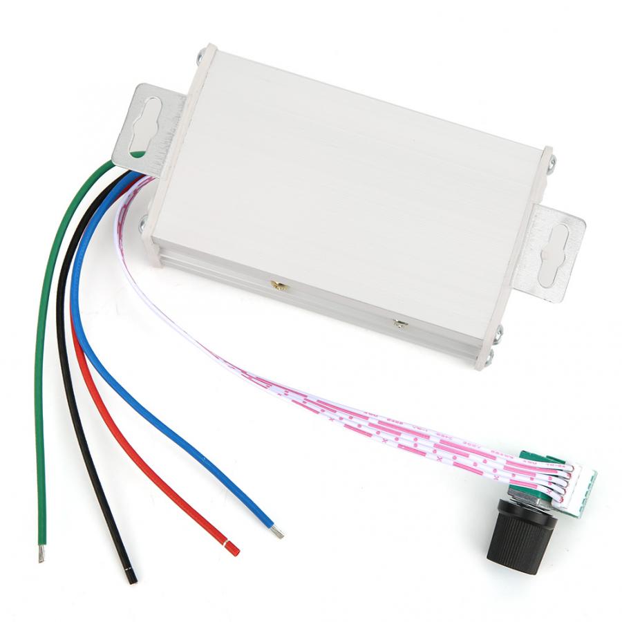 Dc 9V 12V 24V 48V 60V Verstelbare Borstel Motor Speed Controller Regulator Pwm Snelheidsregeling 10A 20A 30A Pulsbreedtemodulator